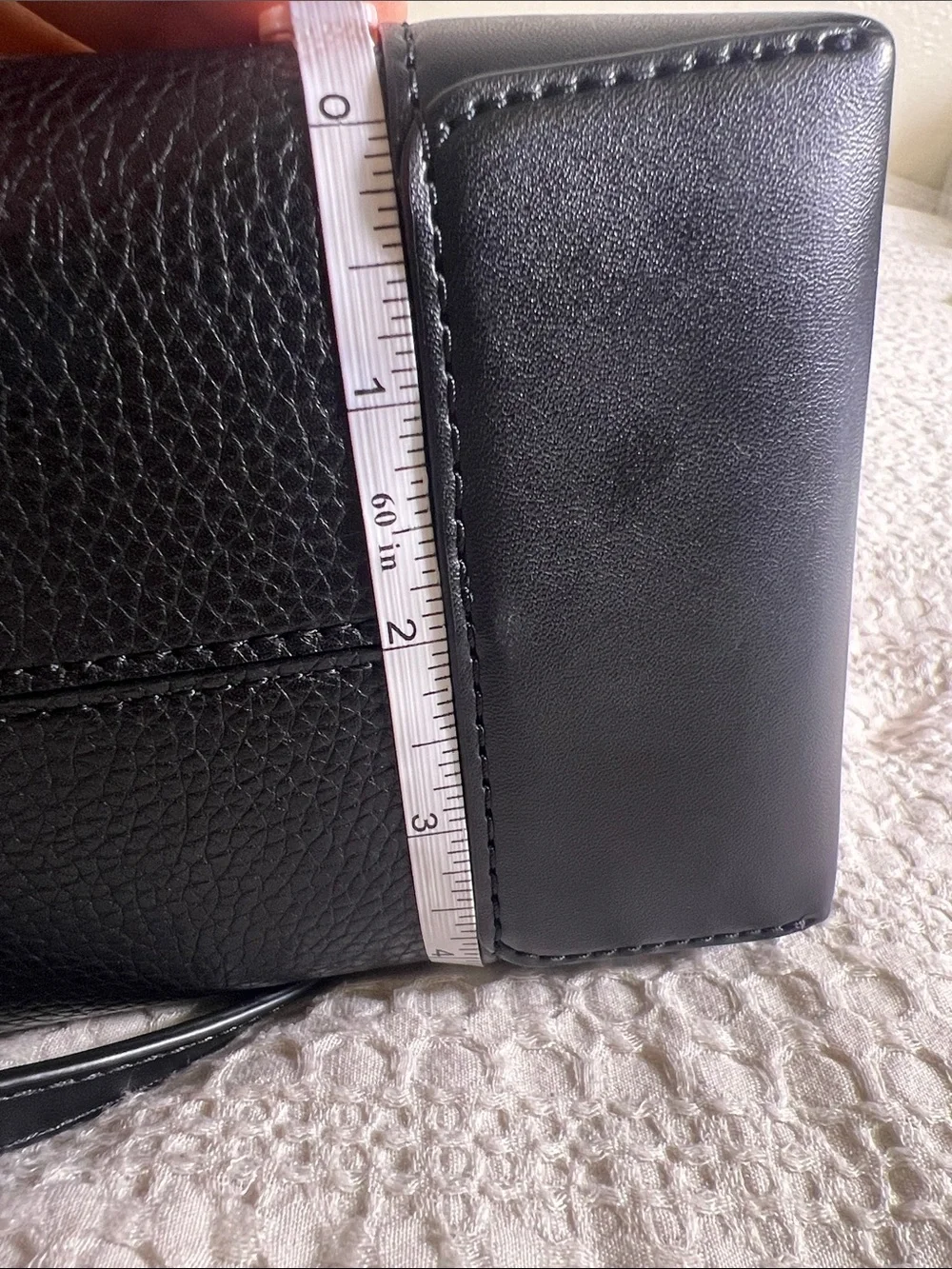 Michael Kors Black Pebbled Leather Drawstring Bucket Crossbody